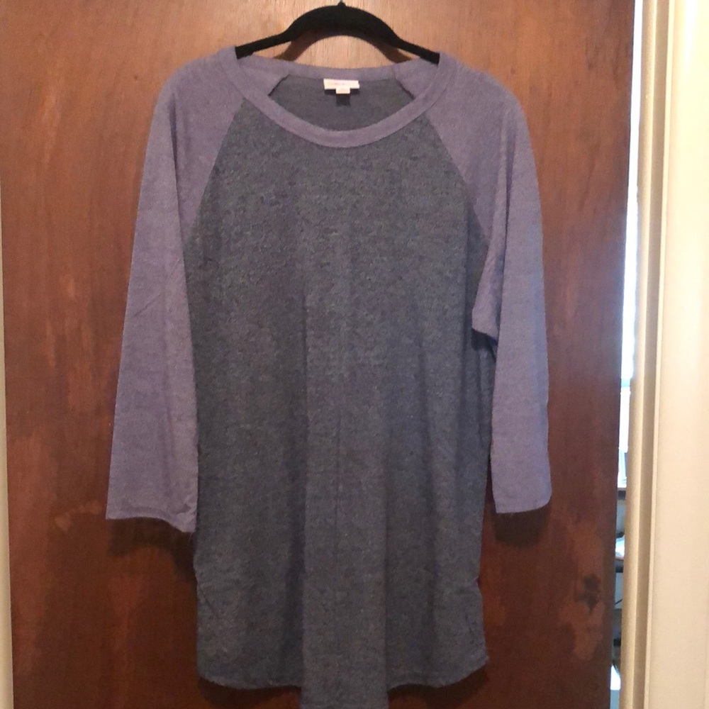 LuLaRoe XL Randy Baseball Style Shirt